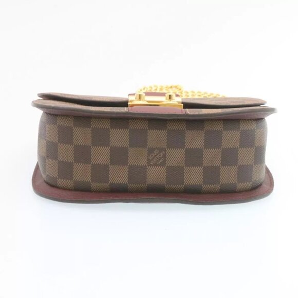 LOUIS VUITTON Damier Ebene Wight Chain Shoulder Bag LV Auth - Picture 6 of 16